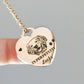 Love custom necklace pendant
